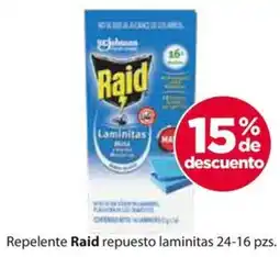 Zorro Raid repelente repuesto laminitas oferta