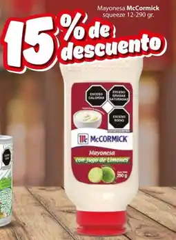Zorro Mccormick mayonesa squeeze oferta