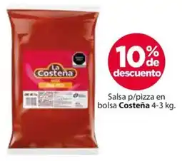 Zorro Costeña salsa p/pizza en bolsa oferta