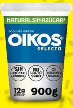 Walmart Oikos yoghurt griego natural sin azúcar oferta