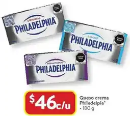 Walmart Philadelpia queso crema oferta