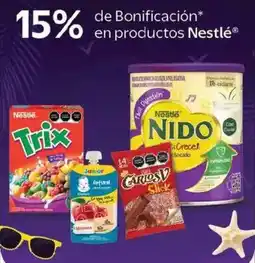 Walmart Nestlé de bonificación en productos oferta