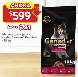 Walmart Ganador premium alimento para perro adulto oferta