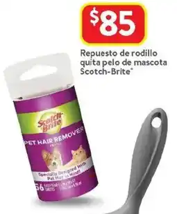 Walmart Scotch-brite repuesto de rodillo quita pelo de mascota oferta
