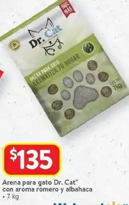 Walmart Dr. cat arena para gato con aroma romero y albahaca oferta