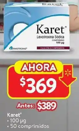 Walmart Karet levotiroxina sódica oferta