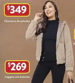 Walmart Chamarra de peluche oferta