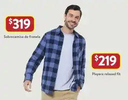 Walmart Sobrecamisa de franela oferta