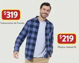 Walmart Playera relaxed fit oferta