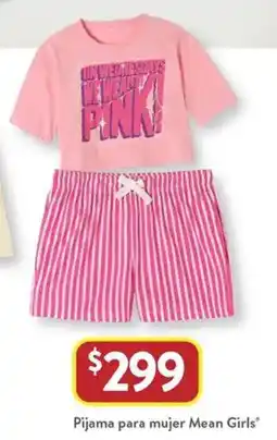 Walmart Pijama para mujer mean girls oferta
