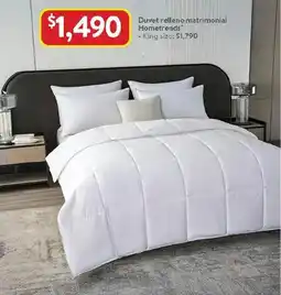 Walmart Hometrends duvet relleno matrimonial oferta