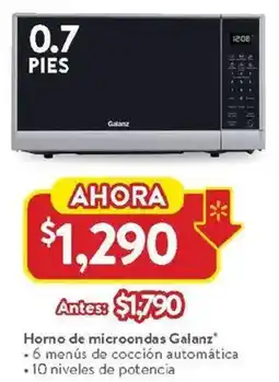 Walmart Galanz horno de microondas oferta