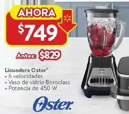 Walmart Oster licuadora oferta