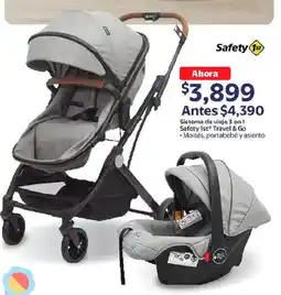 Walmart Sistema de viaje 3 en 1 safety 1st travel & go oferta