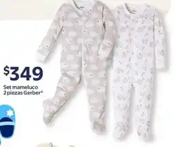 Walmart Gerber set mameluco oferta