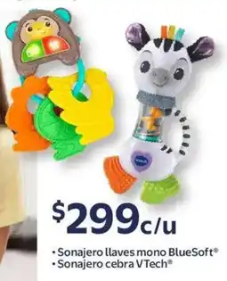 Walmart Bluesoft sonajero llaves mono oferta
