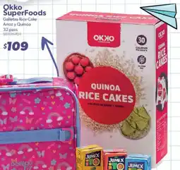 Sam's Club Okko superfoods galletas rice cake arroz y quinoa oferta