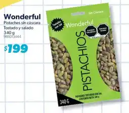 Sam's Club Wonderful pistaches sin cáscara tostado y salado oferta