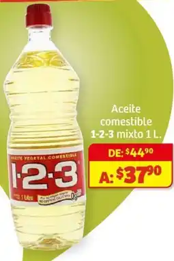 Soriana Mercado 1-2-3 mixto aceite comestible oferta