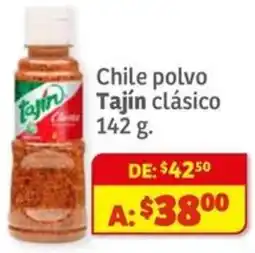 Soriana Mercado Tajín chile polvo clásico oferta