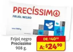 Soriana Mercado Precíssimo frijol negro oferta