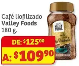 Soriana Mercado Valley foods café liofilizado oferta