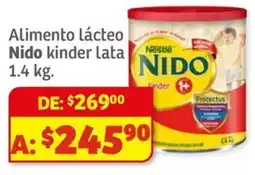 Soriana Mercado Nido alimento lácteo kinder lata oferta