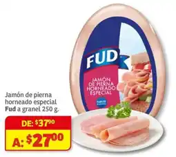 Soriana Mercado Fud Jamón de pierna horneado especial a granel oferta