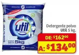Soriana Mercado Util detergente polvo oferta
