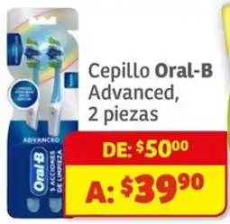 Soriana Mercado Oral-B cepillo advanced oferta