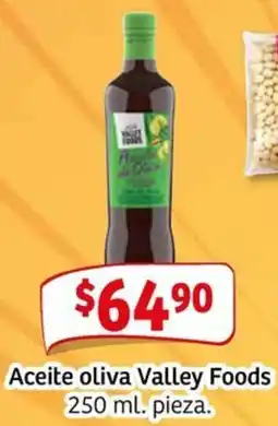 Soriana Mercado Valley foods aceite oliva oferta