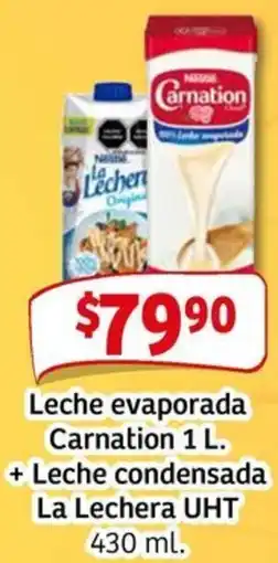 Soriana Mercado Carnation leche evaporada oferta