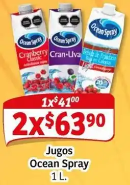 Soriana Mercado Ocean spray jugos oferta