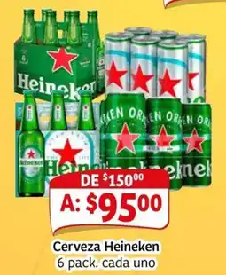 Soriana Mercado Heineken cerveza oferta