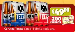 Soriana Mercado Tecate cerveza oferta