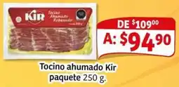 Soriana Mercado Kir tocino ahumado paquete oferta
