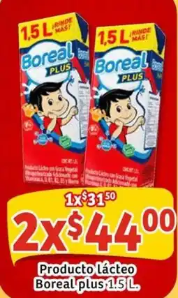 Soriana Mercado boreal plus producto lácteo oferta