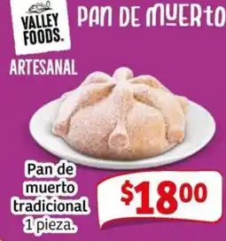 Soriana Mercado Pan de muerto tradicional oferta