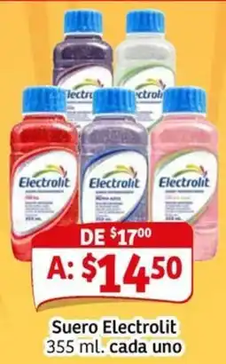 Soriana Mercado Electrolit suero oferta