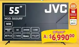 Soriana Mercado Jvc smart tv 55" oferta