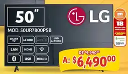Soriana Mercado Lg smart tv 50" oferta