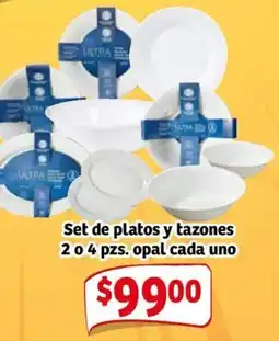 Soriana Mercado Set de platos y tazones oferta