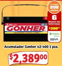 Soriana Mercado Gonher acumulador oferta