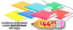 Soriana Mercado Back2school cuaderno profesional cosido oferta