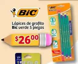 Soriana Mercado Bic lápices de grafito verde oferta