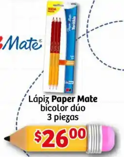 Soriana Mercado Paper mate lápiz bicolor dúo oferta
