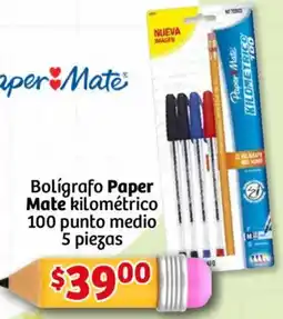 Soriana Mercado Paper mate bolígrafo kilométrico oferta