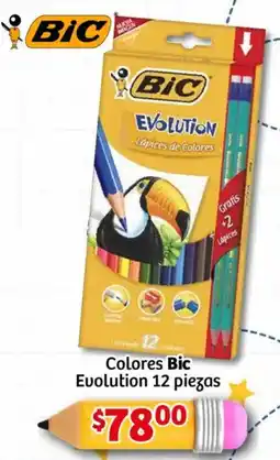 Soriana Mercado Bic colores evolution oferta