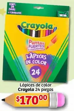 Soriana Mercado Crayola lápices de color oferta