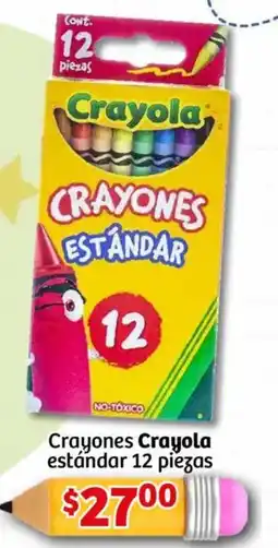 Soriana Mercado Crayola crayones estándar oferta